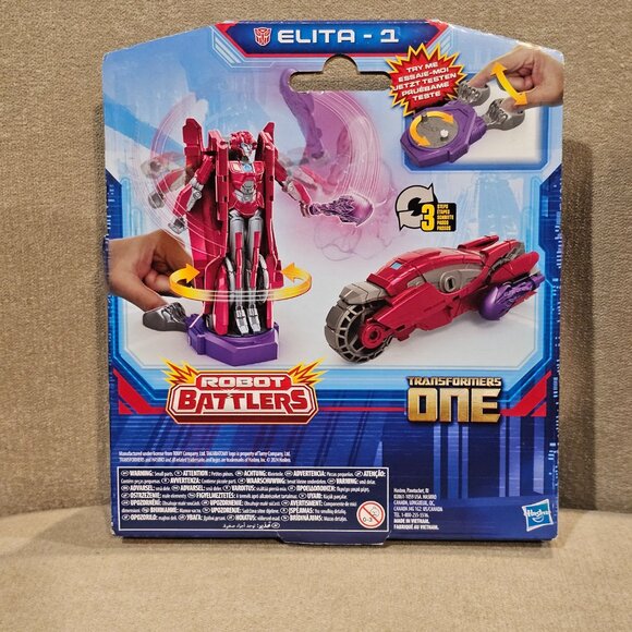 Transformers One Robot Battlers Elita-1 4.5-inch Action Figure - Picture 3 of 8